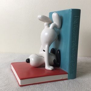 🌿Snoopy book stopper home room decor